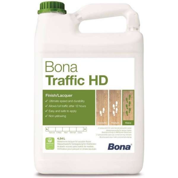 Bona Traffic HD 2K Lak Mat 4,95 Ltr NIEUW Bona Traffic HD 2K Lak Mat 4,95 Ltr NIEUW
