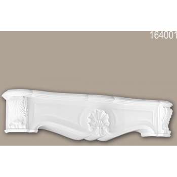 Sierschouwen 164001 Profhome Sierelement tijdeloos klassieke stijl wit
