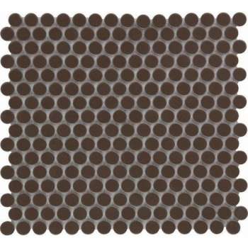 0,93m² -Mozaiek Coins Venice Bruin