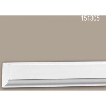 Wandlijst 151305 Profhome Lijstwerk Sierlijst neo-classicisme stijl wit 2 m