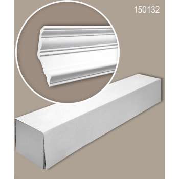 Profhome 150132 1 doos 4 stukken Kroonlijst 8 m