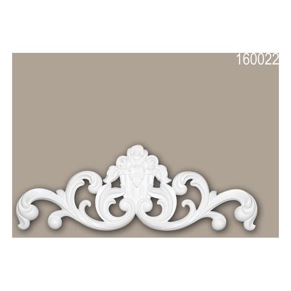 Decorative element 160022 Profhome rococo barok stijl wit Decorative element 160022 Profhome rococo barok stijl wit