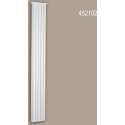Pilaster schacht Profhome 452102 Gevelelement Pilaster Wandpijler Exterieur lijstwerk Dorische stijl wit