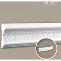 Wandlijst 151340F Profhome Lijstwerk flexibele lijst Sierlijst tijdeloos klassieke stijl wit 2 m