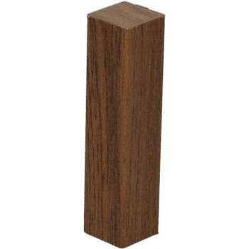 Hoek/eindstuk folie 4st. eiken antiek