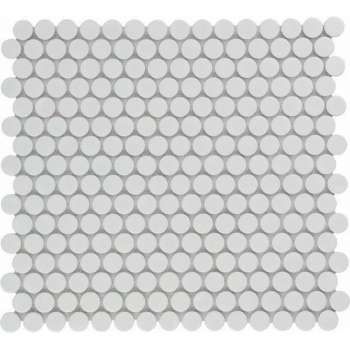 0,93m² -Mozaiek Coins Venice Extra Wit