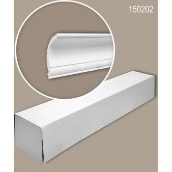 Profhome 150202 1 doos 6 stukken Kroonlijst 12 m