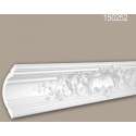 Kroonlijst 150252 Profhome Sierlijst Lijstwerk rococo barok stijl wit 2 m