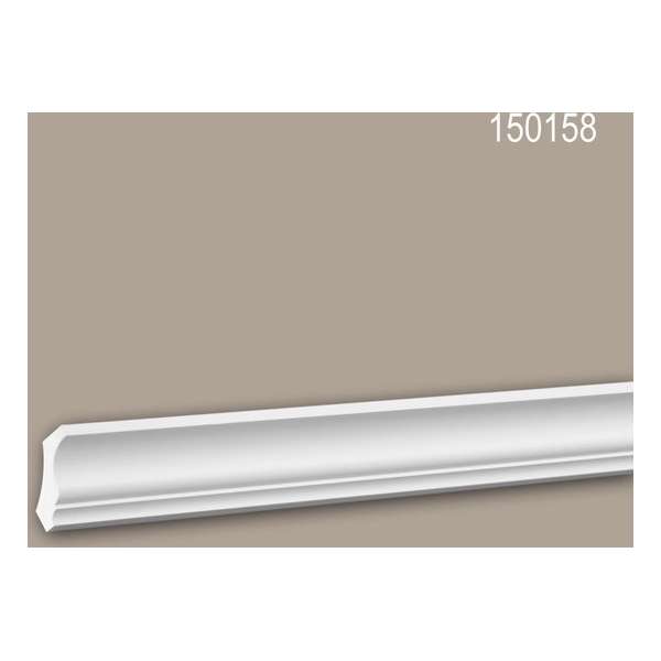 Kroonlijst 150158 Profhome Sierlijst Lijstwerk neo-classicisme stijl wit 2 m Kroonlijst 150158 Profhome Sierlijst Lijstwerk neo-classicisme stijl wit 2 m