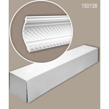 Profhome 150138 1 doos 4 stukken Kroonlijst 8 m