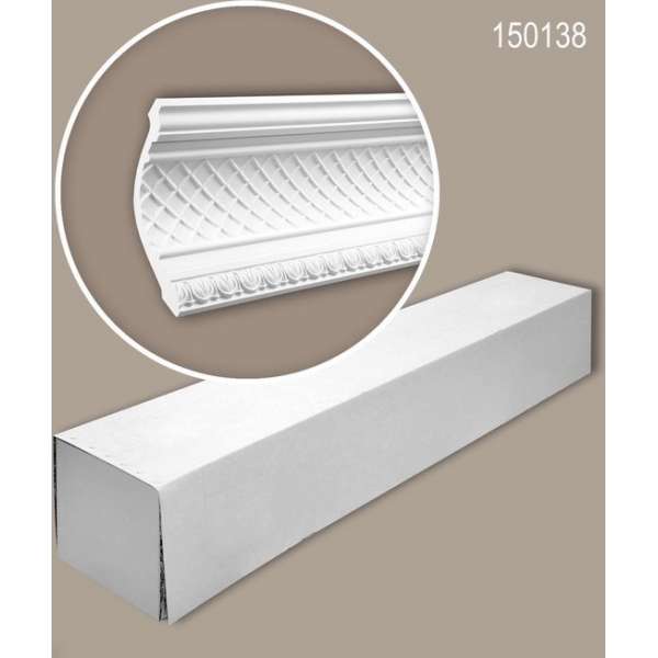 Profhome 150138 1 doos 4 stukken Kroonlijst 8 m Profhome 150138 1 doos 4 stukken Kroonlijst 8 m