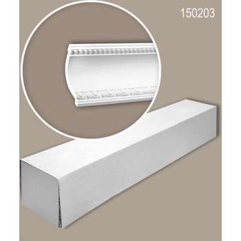 Profhome 150203 1 doos 7 stukken Kroonlijst 14 m