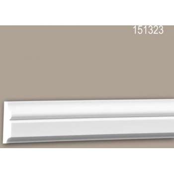 Wandlijst 151323 Profhome Lijstwerk Sierlijst neo-classicisme stijl wit 2 m