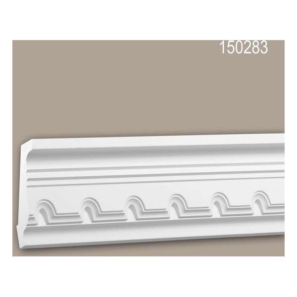 Kroonlijst 150283 Profhome Sierlijst Lijstwerk neo-classicisme stijl wit 2 m Kroonlijst 150283 Profhome Sierlijst Lijstwerk neo-classicisme stijl wit 2 m