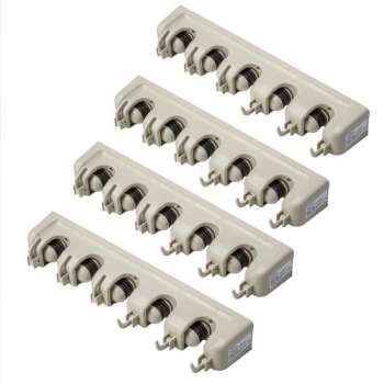 TecTake - 4 x Gereedschaphouder van 40,5x6x10,5 cm - 401820