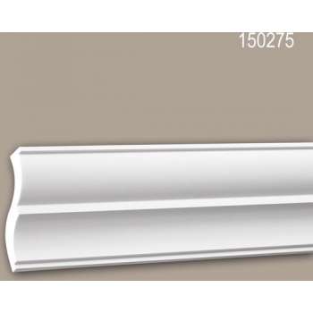 Kroonlijst 150275 Profhome Sierlijst Lijstwerk neo-classicisme stijl wit 2 m