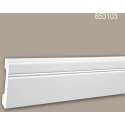 Plint 653103 Profhome Lijstwerk Sierlijst neo-classicisme stijl wit 2 m