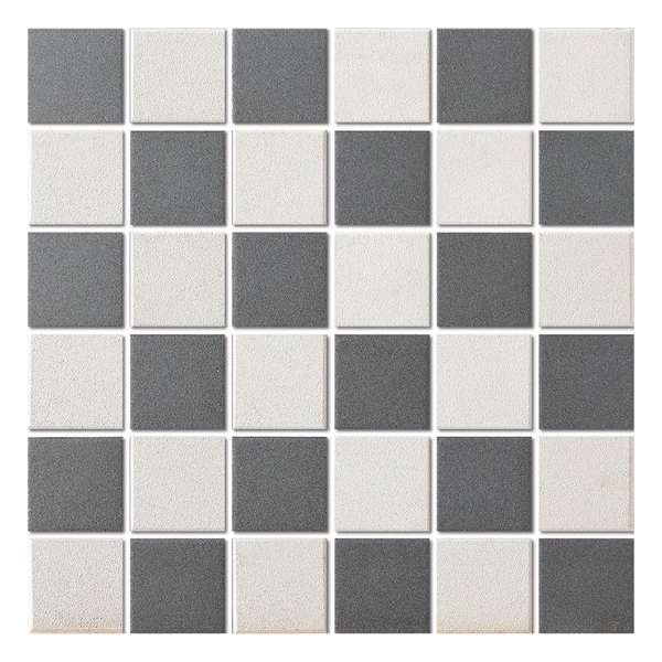 Mozaïek London 30.9x30.9cm Onverglaasd Porselein, Antislip En Super Wit En Zwart Dambord (Prijs Per 0.96 m2) Mozaïek London 30.9x30.9cm Onverglaasd Porselein, Antislip En Super Wit En Zwart Dambord (Prijs Per 0.96 m2)
