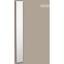 Pilaster schacht Profhome 452301 Gevelelement Pilaster Wandpijler Exterieur lijstwerk Corinthische stijl wit