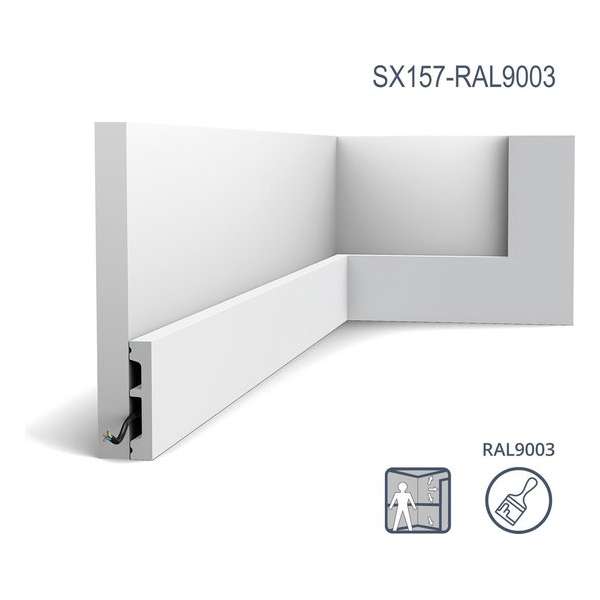 Plint Orac Decor Modern SX157-RAL9003 Plint Orac Decor Modern SX157-RAL9003