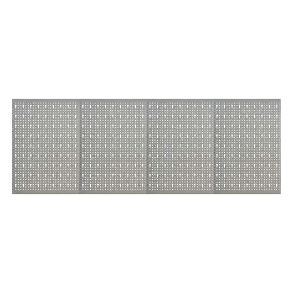 vidaXL Gaatjespanelen wandgemonteerd 4 st 40x58 cm staal VDXL_145350 vidaXL Gaatjespanelen wandgemonteerd 4 st 40x58 cm staal VDXL_145350