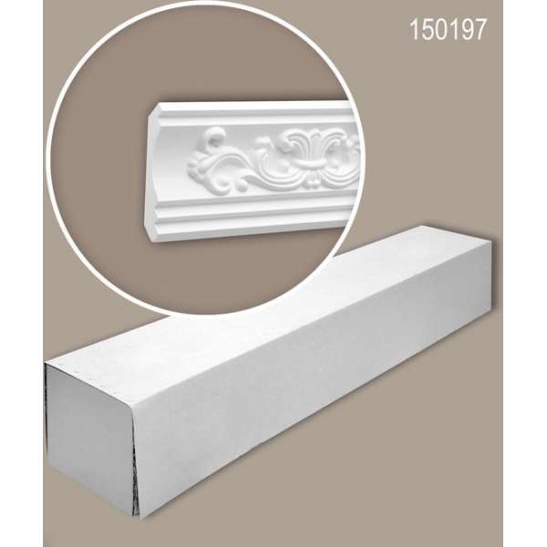 Profhome 150197 1 doos 9 stukken Kroonlijst 18 m Profhome 150197 1 doos 9 stukken Kroonlijst 18 m