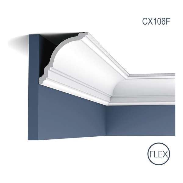 Kroonlijst Orac Axxent CX106F flexibel Kroonlijst Orac Axxent CX106F flexibel