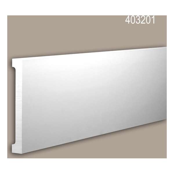 Fries Profhome 403201 Gevel profiel Sierlijst Lijstwerk modern design wit 2 m Fries Profhome 403201 Gevel profiel Sierlijst Lijstwerk modern design wit 2 m