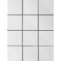 Mozaiek Glans ivoor 10,0x10,0 cm -  Ivoor Prijs per 1 m2.