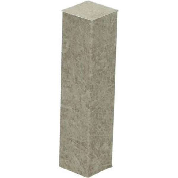 Hoek/eindstuk folie 4st. Cantera grey