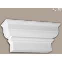 Pilaster kapiteel Profhome 451101 Gevelelement Pilaster Wandpijler Exterieur lijstwerk toscaans stijl wit