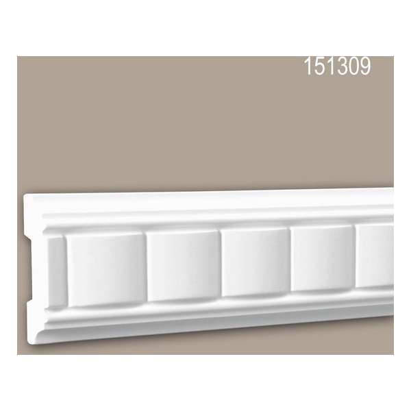 Wandlijst 151309 Profhome Lijstwerk Sierlijst tijdeloos klassieke stijl wit 2 m Wandlijst 151309 Profhome Lijstwerk Sierlijst tijdeloos klassieke stijl wit 2 m