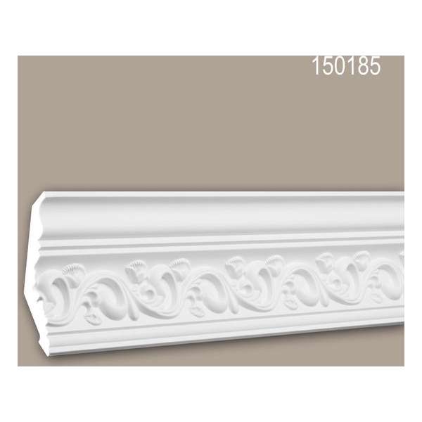 Kroonlijst 150185 Profhome Sierlijst Lijstwerk tijdeloos klassieke stijl wit 2 m Kroonlijst 150185 Profhome Sierlijst Lijstwerk tijdeloos klassieke stijl wit 2 m