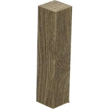 Hoek/eindstuk folie 4st. oud eiken mat geolied