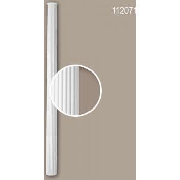 Volle zuilen schacht 112071 Profhome Zuil Sierelement neo-classicisme stijl wit