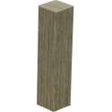 Hoek/eindstuk folie 4st. traditional oak