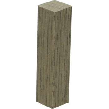 Hoek/eindstuk folie 4st. traditional oak