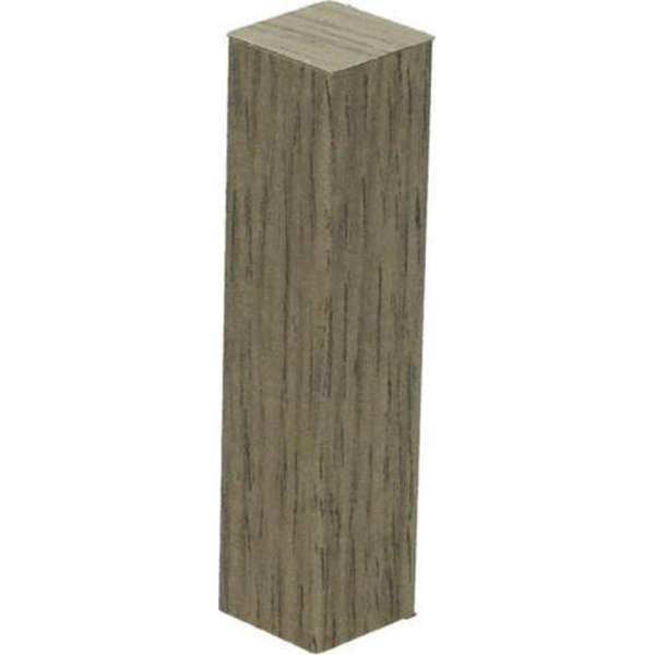 Hoek/eindstuk folie 4st. traditional oak