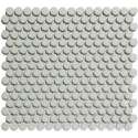 0,93m² -Mozaiek Coins Venice Licht grijs met rand