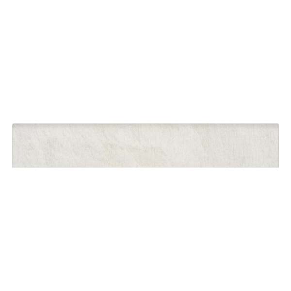 Keramische tegelplint Skirting Louza White Smoke 10x60 Woodson and Stone wit
