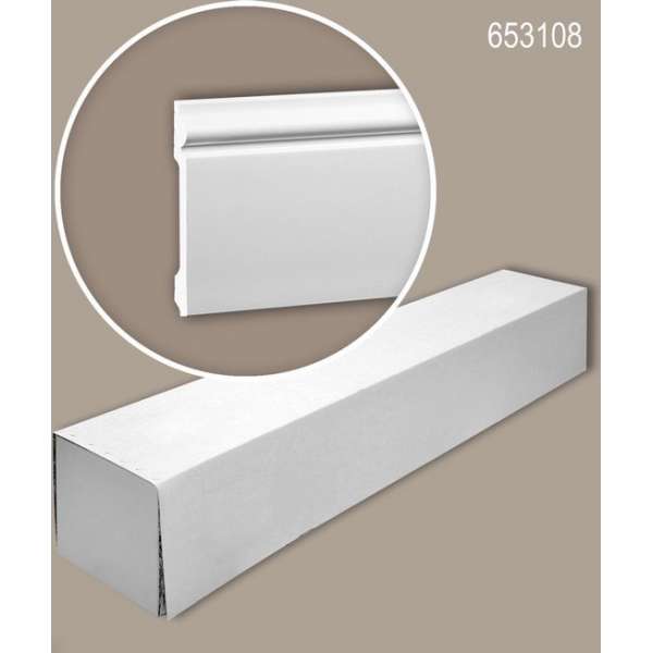 Profhome 653108 1 doos 12 stukken Plint 24 m Profhome 653108 1 doos 12 stukken Plint 24 m
