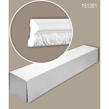 Profhome 151351 1 doos 18 stukken Wandlijst 36 m