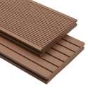 Terrasplanken met accessoires 30 m² 2,2 m HKC lichtbruin