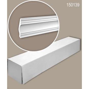 Profhome 150139 1 doos 12 stukken Kroonlijst 24 m