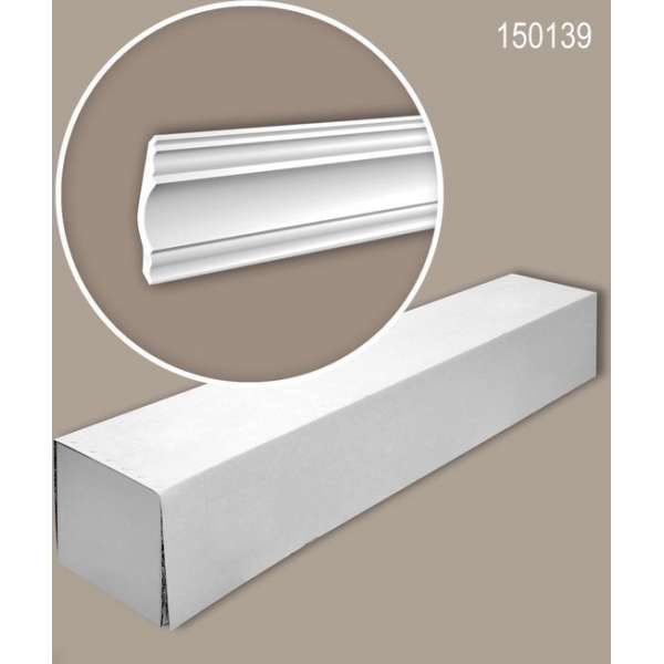 Profhome 150139 1 doos 12 stukken Kroonlijst 24 m Profhome 150139 1 doos 12 stukken Kroonlijst 24 m