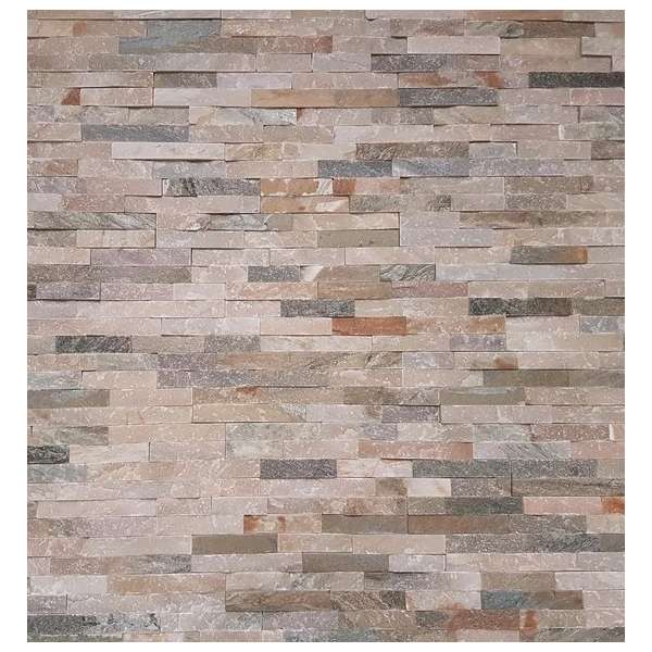 WOON-DISCOUNTER.NL - Steenstrip Flatanger - Creme / Wit / Groen- Echt natuursteen - Muurbekleding - Sierstrips - 512001 WOON-DISCOUNTER.NL - Steenstrip Flatanger - Creme / Wit / Groen- Echt natuursteen - Muurbekleding - Sierstrips - 512001