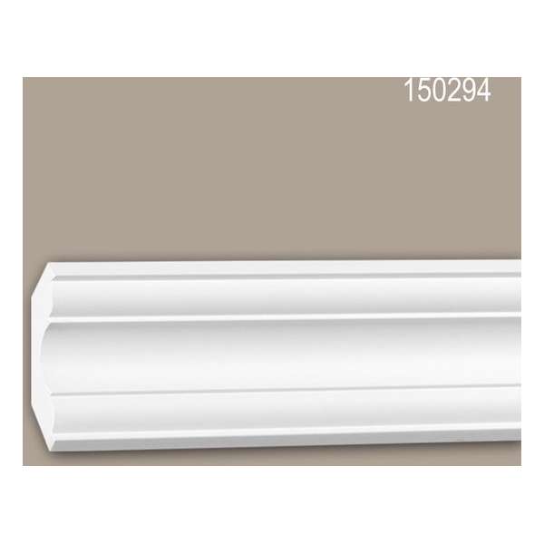Kroonlijst 150294 Profhome Sierlijst Lijstwerk neo-classicisme stijl wit 2 m Kroonlijst 150294 Profhome Sierlijst Lijstwerk neo-classicisme stijl wit 2 m