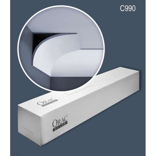 1 doos 10 Sierlijsten Origineel Orac Decor C990 LUXXUS Kroonlijsten Plafondlijsten 20 m 1 doos 10 Sierlijsten Origineel Orac Decor C990 LUXXUS Kroonlijsten Plafondlijsten 20 m