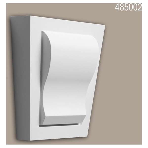 Sluitsteen Profhome 485002 Gevelelement Raamomlijsting Sierelement neo-classicisme stijl wit Sluitsteen Profhome 485002 Gevelelement Raamomlijsting Sierelement neo-classicisme stijl wit