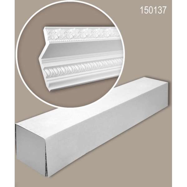 Profhome 150137 1 doos 4 stukken Kroonlijst 8 m Profhome 150137 1 doos 4 stukken Kroonlijst 8 m